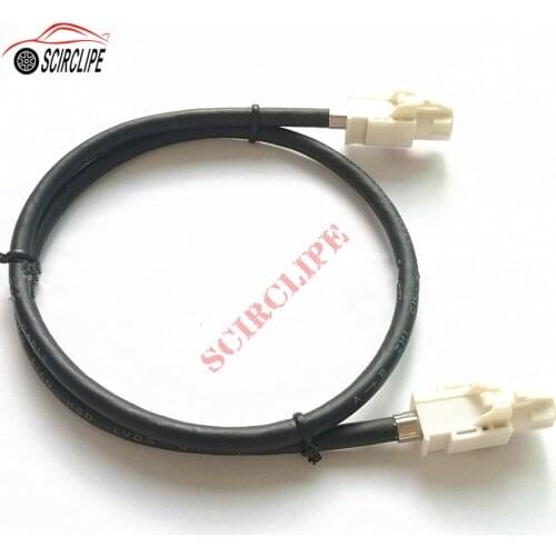 1 Meter HSD Code B Cream White LVDS Car High-speed Transmission FAKRA Video Cable for Benz BMW Audi VW