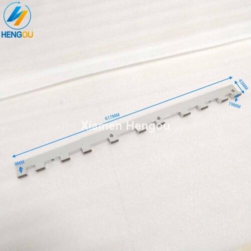 2 Pieces high quality MO gripper bar 11 teeth 43.013.020F Resting Bar for 43.013.020 Ranger Drum MO Printing machine