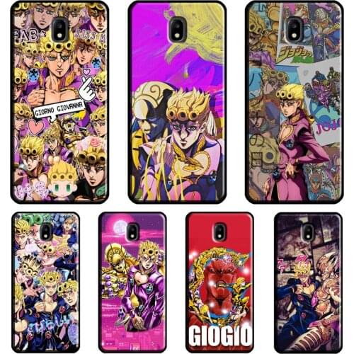 Vento Aureo GIOGIO JoJos Anime Cover For Samsung Galaxy A8 A6 A7 A9 2018 J8 J4 J6 Plus J1 A3 A5 2016 J3 J7 J5 2017 Case