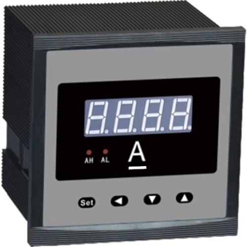 Digital Display Single-phase DC Intelligent Ammeter Digital Ammeter Head with Upper and Lower Limit Alarm Relay Output