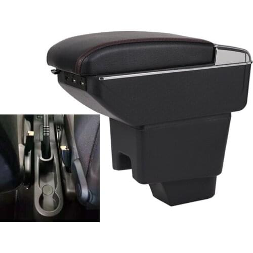 For Renault Kaptur Armrest Box Kaptur 1 Universal Car Central Armrest Storage Box cup holder ashtray modification accessories