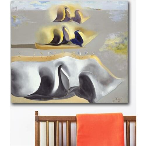 Dali, Salvador Three Glorious Enigmas of Gala Wall Art Paintings Picture Paiting Canvas Paints Home Decor Print Painting