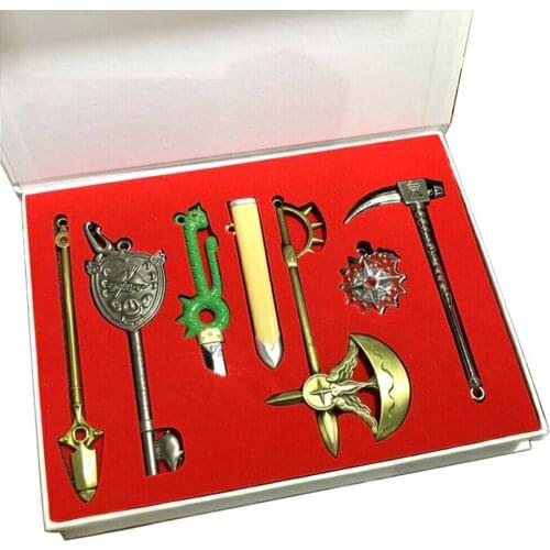 The Seven Deadly Sins Meliodas Diane prop pendant Dragons Sin of Wrath Fashion Necklace keychain keyrings Men Women kids Gift