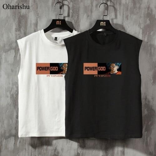 Hot Sale Mens Tank Tops Summer Fashion Letter Print Mens Clothes Trend Sleeveless O Neck Top Mens Casual Beach Vest 5XL