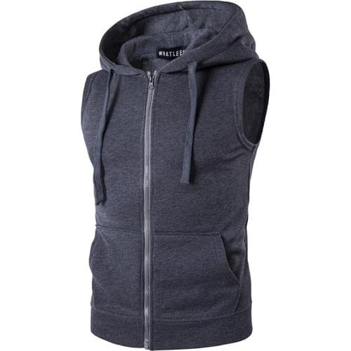 Mens Fitness Tank Top Solid Colored Sleeveless Daily Tops Cotton Active Basic Sportwear Gmy Male Vest Tops Running Clothing