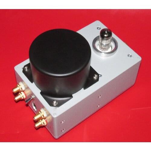 Single tube 12AT7 dual channel bile preamp, simple and beautiful sound line, small ripple and large dynamic, reasonable wiring