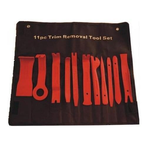 Wholesale 11pcs in one set plastic car inside Door plank lever Auto door removal tools Car stereo disassembly tool 10pcs/lot