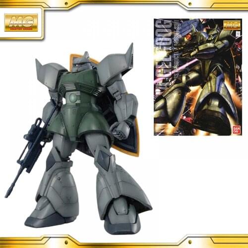 Original BANDAI GUNDAM MG 1/100 Gelgoog MS-14A Ver.2.0 Gundam Model Assembled Anime Action Figure Toys Decoration Kids Toy Gif