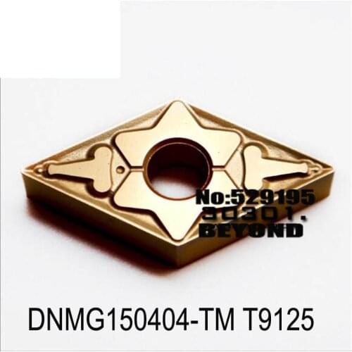 Original DNMG 150404 150408 DNMG150408 DNMG150404-TM DNMG150408-TM DNMG150412-TM T9125 Carbide Inserts CNC Lathe Tools