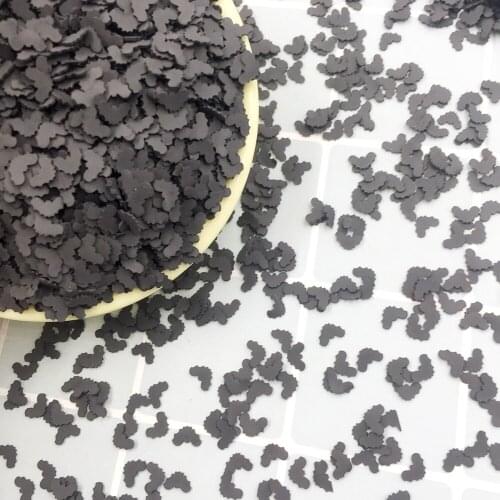 100g Polymer Hot Clay Sprinkles Bats Shape for Crafts Making DIY Slime Filling Scrapbook Phone Deco :5mm
