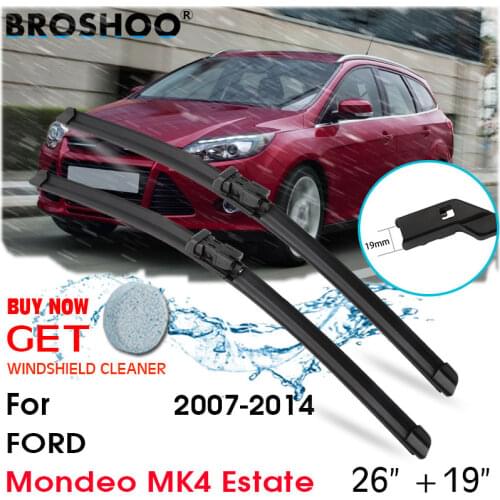 Car Wiper Blade Window Windscreen Windshield Wipers Blades Auto Accessories For FORD Mondeo MK4 Estate 26''+19'' 2007-2014
