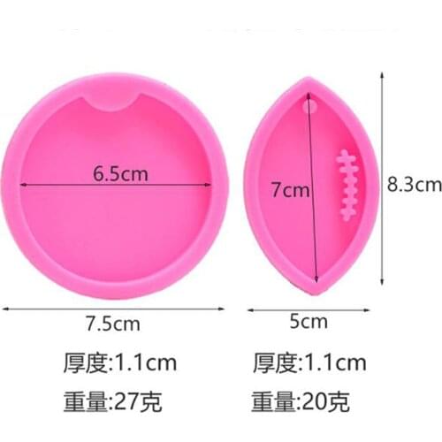 Silicone DIY Car Coaster Mirror Crystal Mold Car Cup Mats Molds Cup Holder Insert Coaster Making Molds For Home Children New