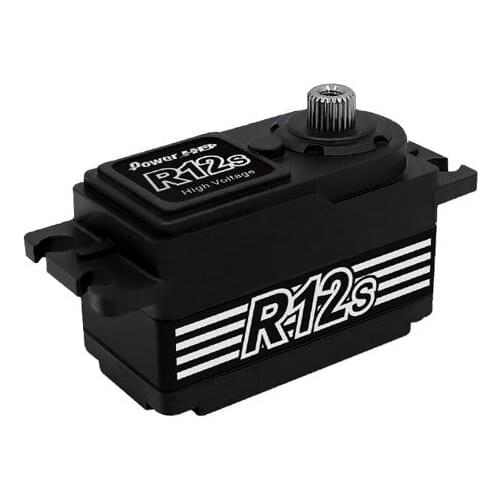 Power HD R12 12KG High Torque Brushless Metal Gear Servo 6.0-8.4V for Rc 1/10 Electric Car
