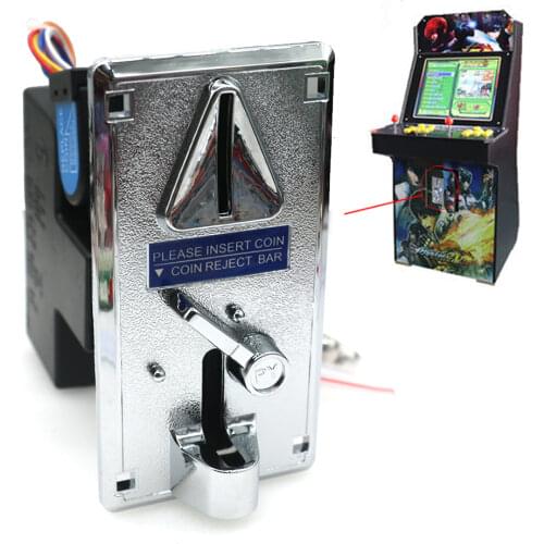 CPU Comparable Coin Selector Token Acceptor For Arcade Jamma Mame/ Casino Game Crane Machine Cabinet Parts