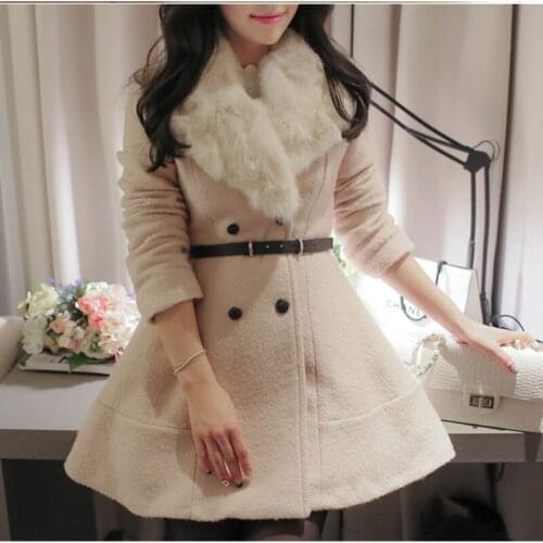 Женские пальто с мехом YUZACDWX China At AliExpress