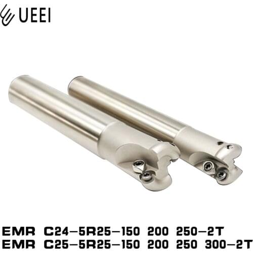 1pcs EMR C24-5R25-150 200 250-2T C25-5R25-150 200 250 300-2T C25-5R26-10 200 250-2T 150 200 250 300mm Round nose end mill