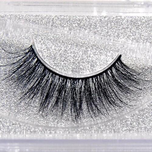 1pc natural False Eyelashes 3D Mink Lashes Luxury Hand Made Mink Eyelash High Volume Cruelty Free Mink Eyelashes Upper Lash A05