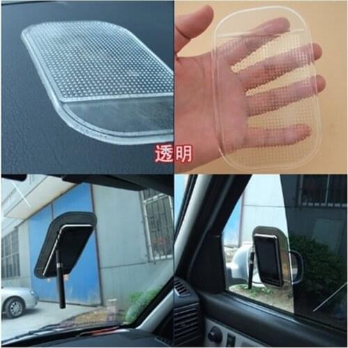 1PC Car Dashboard Sticky Pad Silica Gel Strong Suction Pad Holder Anti Slip Mat For Mobile Phone Car Accessories