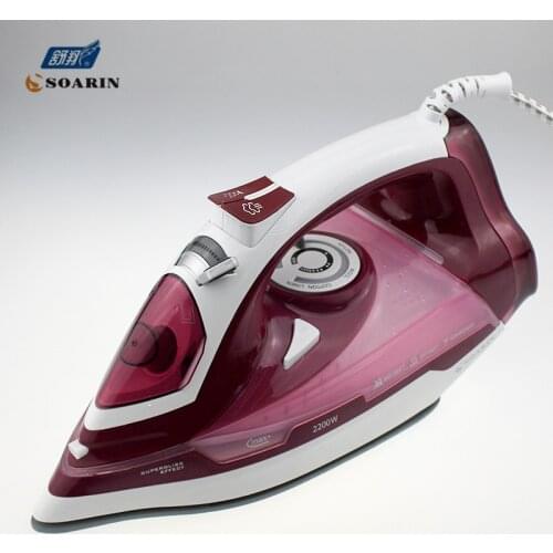 Household Steam Iron for Clothes 220v Ceramic Selfcleaning Steamer Iron Clothing Burst of Steam Steam Controler Wire Ironing