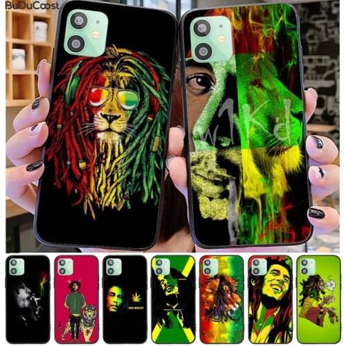 Bob marleys lion rasta lion Soft Phone Case Cover For iphone 11 Pro11 Pro Max X XS XR XS MAX 8plus 7 6splus 5s se 7plus case
