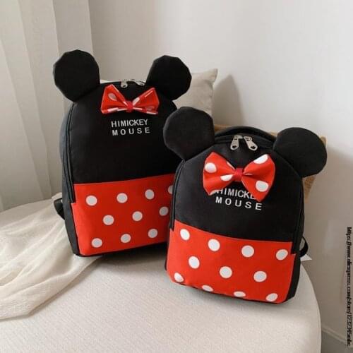 Disney princess Kindergarten anti-lost school bag shoulder boy girl Mickey mouse Minnie backpack baby backpack children hanbag