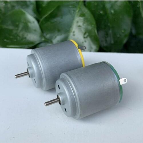 Mini R260 Round Carbon Brush Motor DC 3V 5V 6V 25500RPM High Speed for Toy Car Boat Models