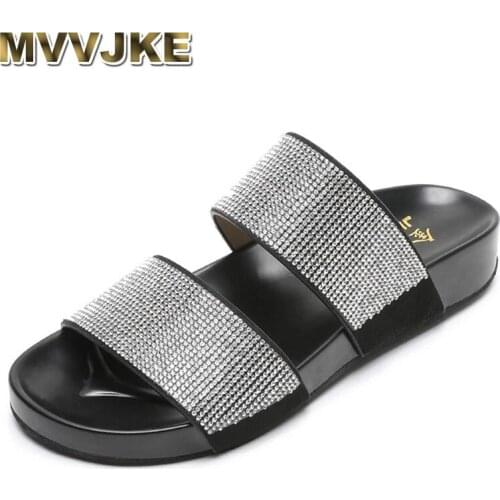 MVVJKE Ladies Sandals Summer Plat Roman Woman Height Comfort Shoes Female 2021 Ladies Casual Footwear Plus Size