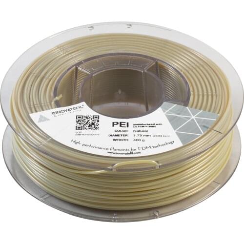 INNOVATEFIL PEI ULTEM, 1.75mm, NATURAL (cream), 400g Smart Materials 3D printing filament