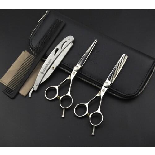 30% off 5.5 inch salon hairdressing scissor hairdresser professional barber scissors set Trimmer Hair Cutting Shears Clipper