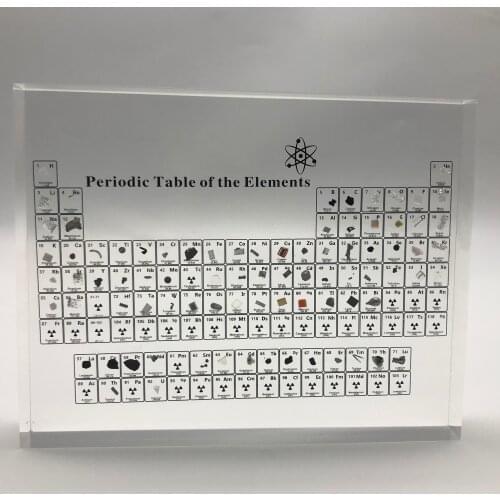Periodic Table of Elements Periodic Table Display With Real Elements Kids Teaching Teachers Day Gifts Periodic Table Acrylic