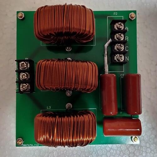 Three-phase LC Filter SPWM / SVPWM Inverter Filter Low-pass Filter Inductor Capacitor Filter Output Sinusoid