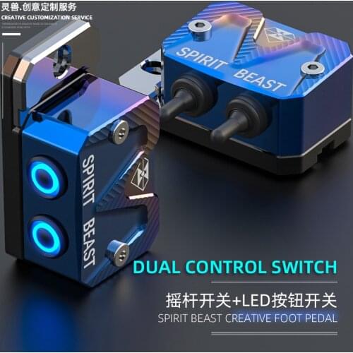 SPIRIT BEAST Motorcycle Headlight Switch Light Control Switches For Honda CB190 CFMOTO 150NK SUZUKI EN125 EN150 Power Switch