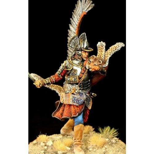 1:24 75mm Resin Figure Model Kit Unassambled Unpainted //G602(with base)