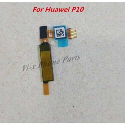 10pcs /Lot For Huawei Ascend P10 Fingerprint Sensor Fingerprint scanner Module Home button Return Flex Cable