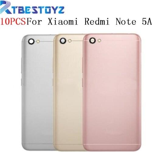 10pcs/Lot Battery Door 5.5'' For Xiaomi Redmi Note 5A Back Cover Housing Case With Power Volume Buttons