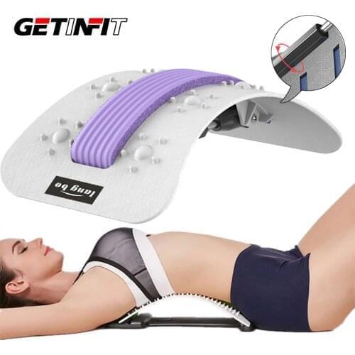 Getinfit Acupuncture Point Massage Stretcher Back Lumbar Support Stretches The Spine And Relaxes The Muscles Relieves Pain