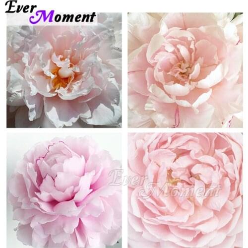 Ever Moment Diamond Painting Beautiful Flower Picture Full Square Resin Drill Diamond Embroidery Handmade Decoration ASF2117