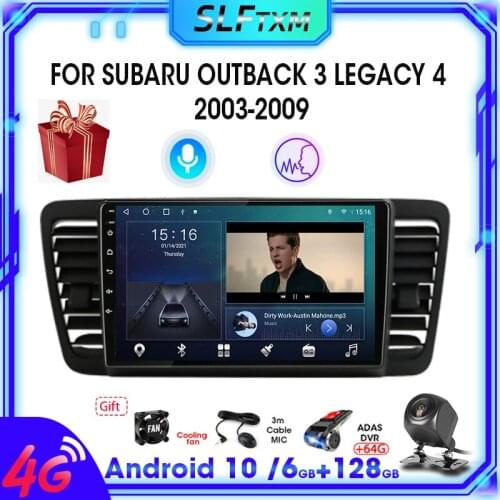 Android 9.0 2 din Car Radio Multimedia video Player For Subaru Outback Legacy Impreza 2003-2014 Navigation GPS 2din stereo DVD