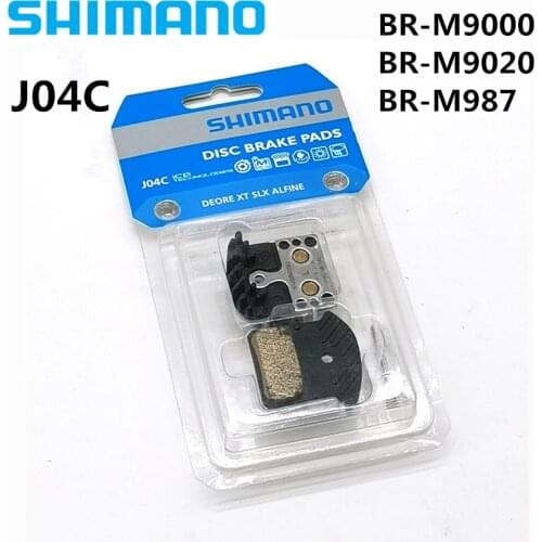SHIMANO XTR J04C Bike 2-Piston Narrow Metal Disc Brake Pads for BR-M9000/M9020/M987/M985/M8100 with Spring Iamok Bicycle Parts