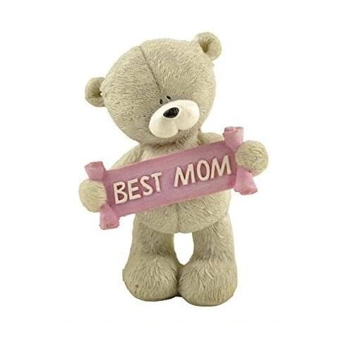 ENNAS Collection Resin Decorative"BEST MOM" Bear Figurine Gifts For Mothers Day