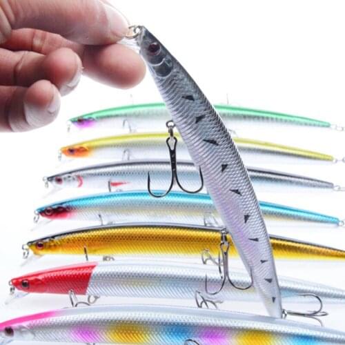 HOT 18cm 26g Artificial Fishing Lifelike Lure Minnow Crankbait Wobbler Swim Bait New Chic Fishing Lifelike Lure Minnow Crankbait