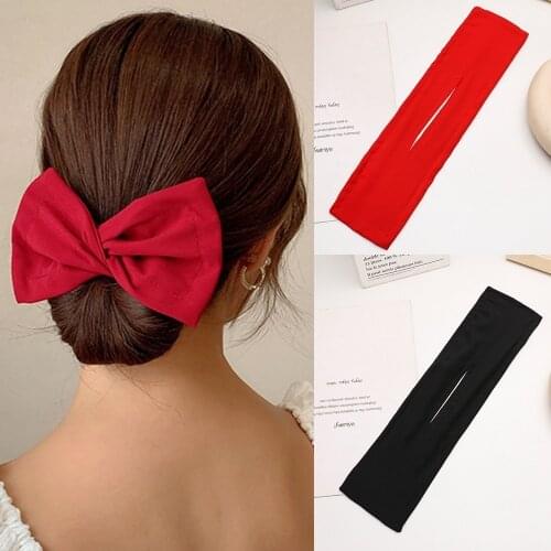 Korean Fashion Twist Bow Scrunchies Floral Print Hair Tie Headband Colorful Hairband Headwear Ponytail Holder Accessories