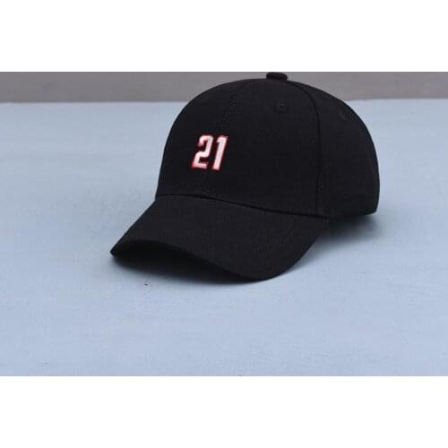 LDSLYJR 2021 number embroidery cotton Casquette Baseball Cap Adjustable Snapback Hats for child boy and girl 82