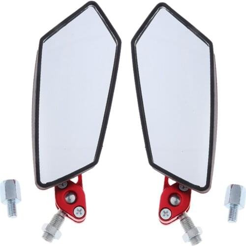 Motorcycle Scooter Moped Rearview Mirror 8/10mm For XF125/ZY100T