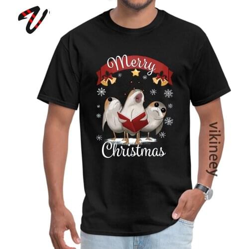 Birds Marry Christmas Round Collar Tshirts Thanksgiving Day Normal Tops Shirt Russian Sleeve Retro Metal Fabric Tees Mens