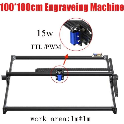 DIY Desktop Laser Cutter 100CM Laser Engraving Marking Machine 1M*1M Laser Focusing,Wood Router