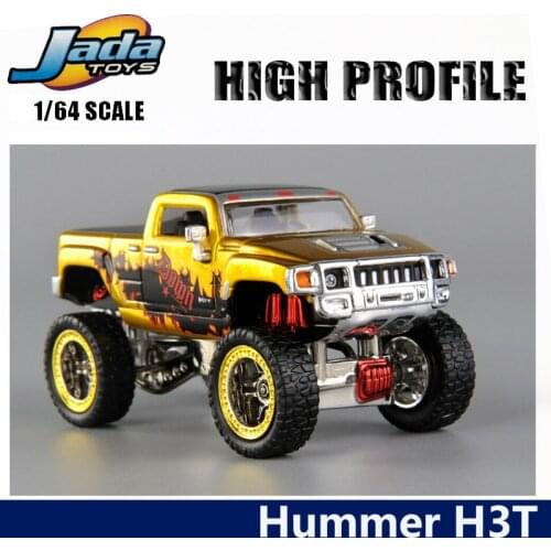 New JaAda 1:64 Scale High Profile Hum-mer H3T Diecast Alloy Car molde For Collection Gift