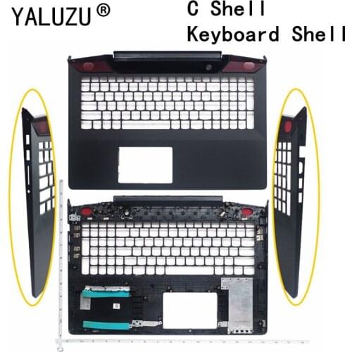 New Palmrest topcase for Lenovo for IdeaPad Y700 Y700-15 Y700-15ISK Upper cover TOUCHPAD US keyboard BACKLIT AP0ZF000300