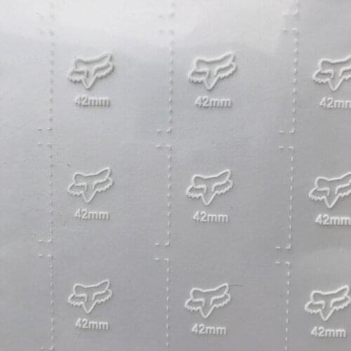 Custom garment iron on heat transfer labels for clothing