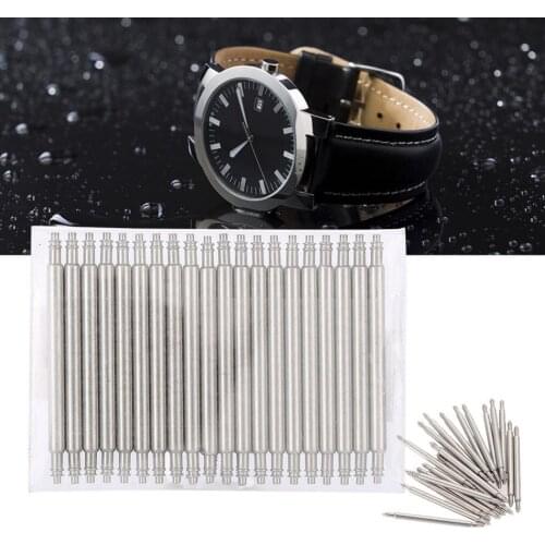 20pcs 1.8mm Stainless Steel Watch Band Strap Spring Bar Pins Repair Watchmaker Link Pin19mm 20mm 22mm 23mm 24mm Remove Tools